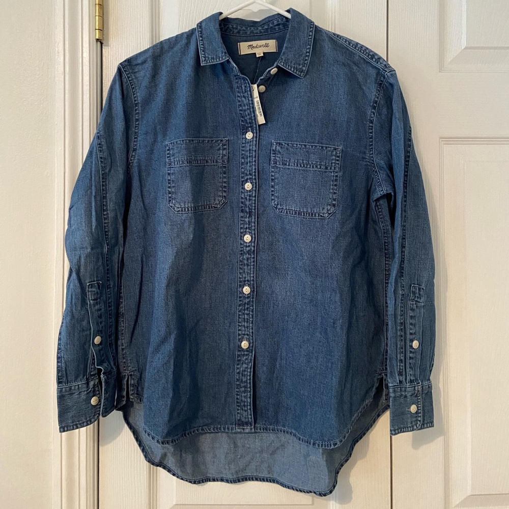 Madewell Denim Button Down Shirt